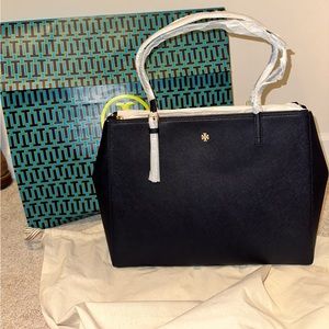 Tory Burch Emerson Large Double Zip tote